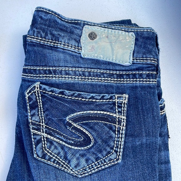 Silver Jeans Denim - Silver jeans suki straight  size 27/30